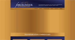 Desktop Screenshot of forerunnerfoundation.org